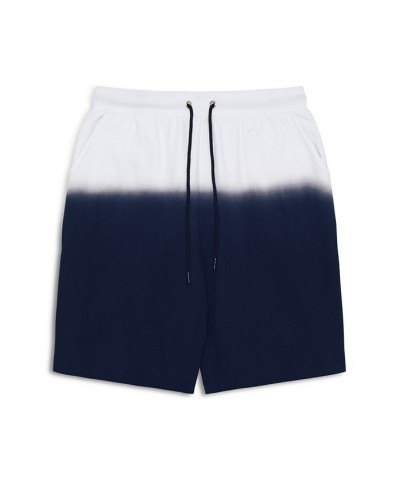 Men's Big and Tall Dip Dye Shorts Blue $43.61 Shorts