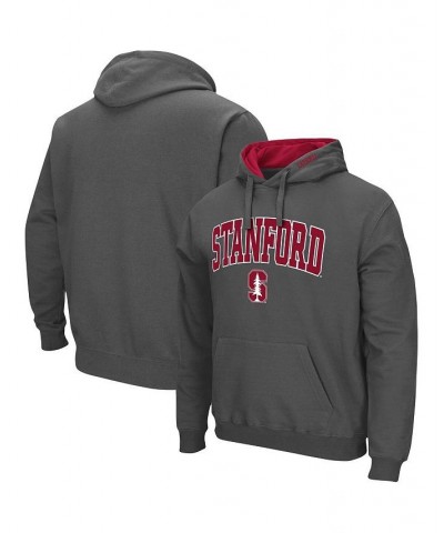 Men's Charcoal Stanford Cardinal Arch Logo 3.0 Pullover Hoodie $32.39 Sweatshirt