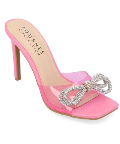 Women's Fenella Lucite Stilettos Pink $44.00 Shoes