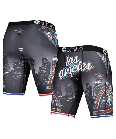 Men's Black LA Clippers City Edition Boxer Briefs $18.19 Underwear