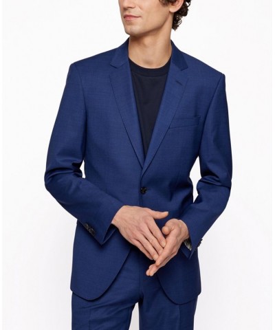BOSS Men's Slim-Fit Suit Blue $219.64 Suits