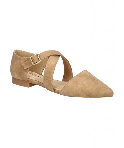 Women's Maddie Flats Natural $48.00 Shoes