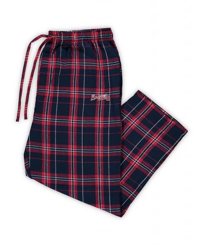 Men's Navy and Red Atlanta Braves Big and Tall Flannel Pants $26.49 Pajama