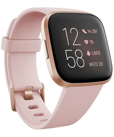 Versa 2 Rose Elastomer Strap Touchscreen Smart Watch 39mm $62.38 Accessories