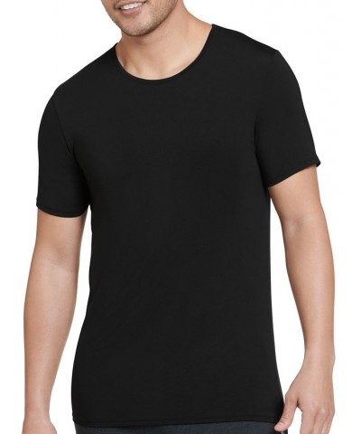 Men's Active Ultra-Soft T-Shirt Black $11.27 Undershirt