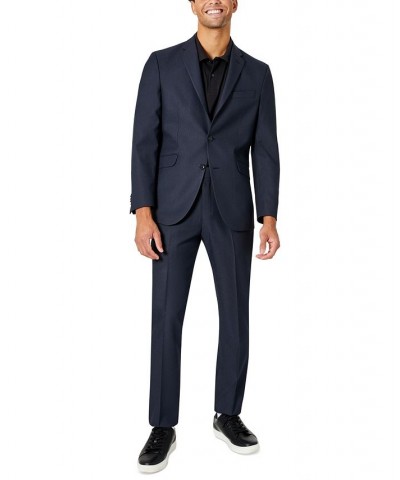 Men's Slim-Fit Ready Flex Stretch Suit Blue $60.80 Suits