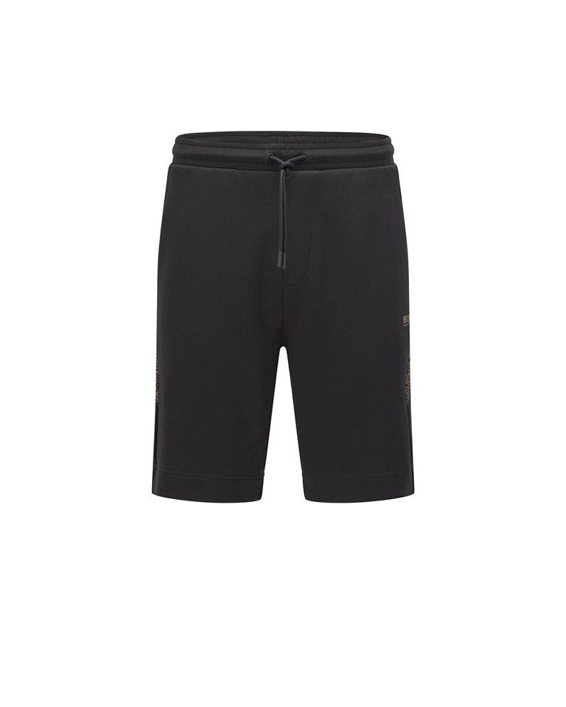 BOSS Men's Regular-Fit Logo Shorts Black $45.00 Shorts