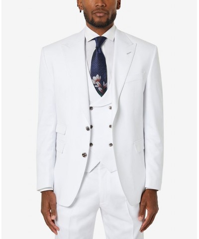 Men's Classic-Fit Suit Jacket White $156.60 Suits