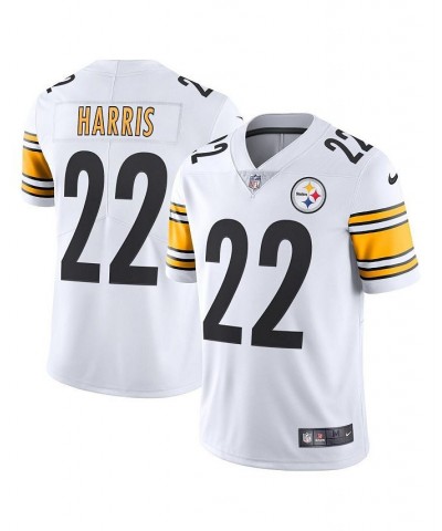 Men's Najee Harris White Pittsburgh Steelers Vapor Limited Jersey $78.20 Jersey