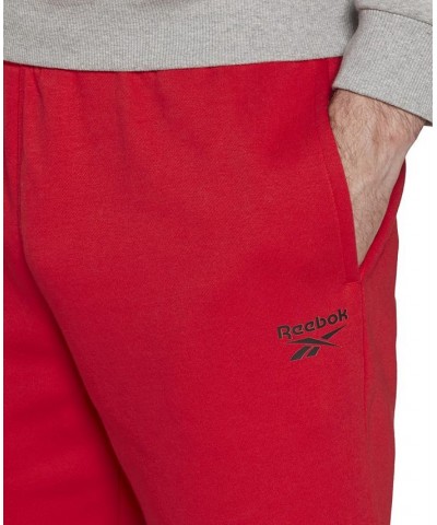 Men's Identity Regular-Fit Logo-Print Sweat Shorts Red $12.71 Shorts