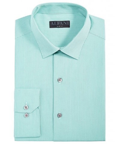 Men's Slim-Fit Stripe Dress Shirt PD03 $12.04 Dress Shirts